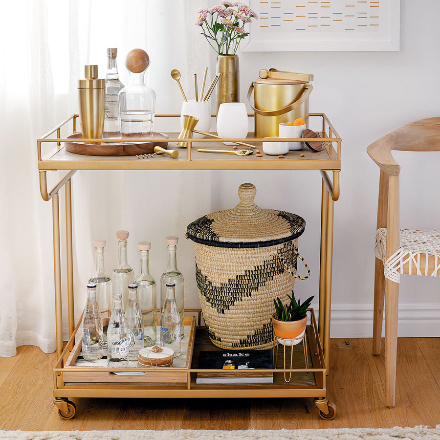 Malibu Meets Mojave Bar Cart Suite